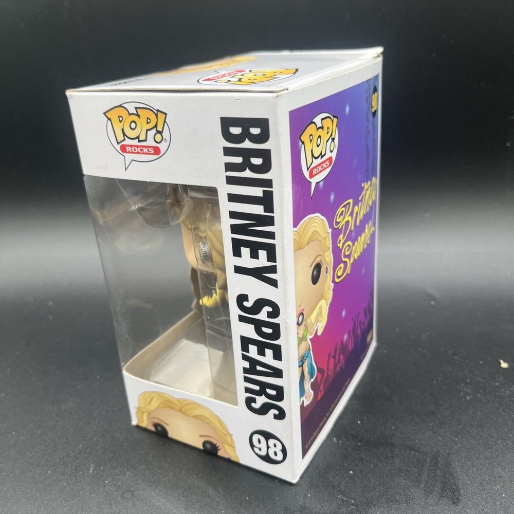 Funko Pop! Rocks: Britney Spears #98 New In Box - Picture 8 of 16